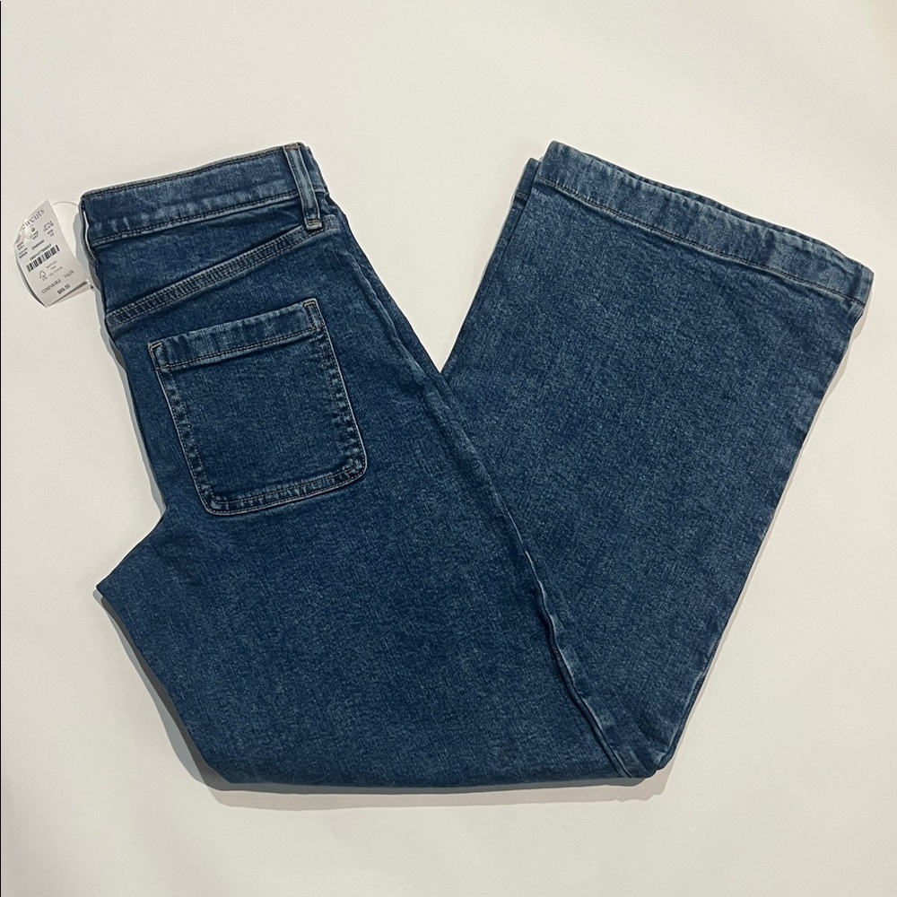 Crewcuts Dark Blue Wide-Leg Jeans